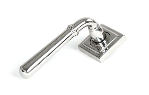 From The Anvil 46517 Polished Marine SS (316) Newbury Lever on Rose Set (Square)