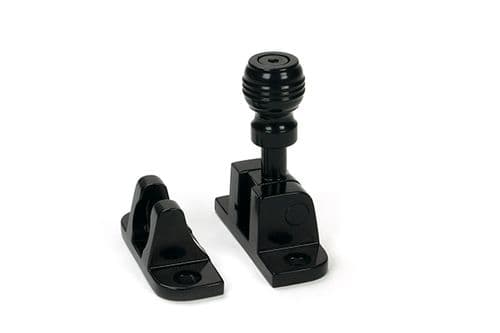 From The Anvil 46601 Black Prestbury Brighton Fastener (Radiused)