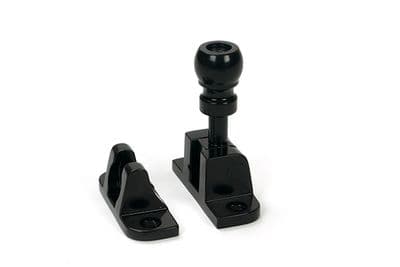 From The Anvil 46603 Black Mushroom Brighton Fastener (Radiused)