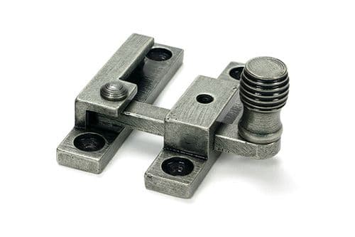 From The Anvil 46607 Pewter Beehive Quadrant Fastener - Narrow