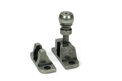 From The Anvil 46616 Pewter Mushroom Brighton Fastener (Radiused)