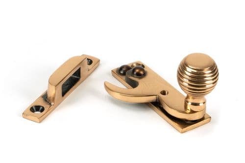 From The Anvil 46732 Polished Bronze Beehive Sash Hook Fastener