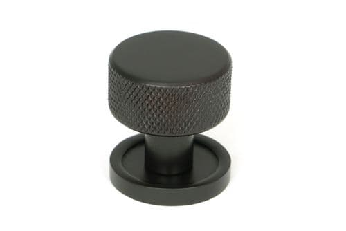 From The Anvil 46826 Aged Bronze Brompton Cabinet Knob - 25mm (Plain)