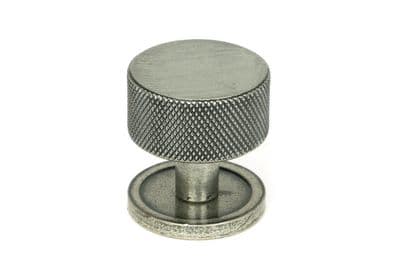 From The Anvil 46882 Pewter Brompton Cabinet Knob - 32mm (Plain)