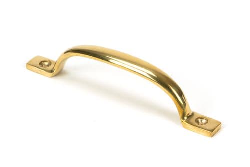 From The Anvil 46959 Polished Brass Slim Sash Pull