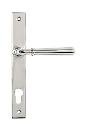 From The Anvil 47072 Polished Marine SS (316) Newbury Slimline Lever Espag. Lock Set