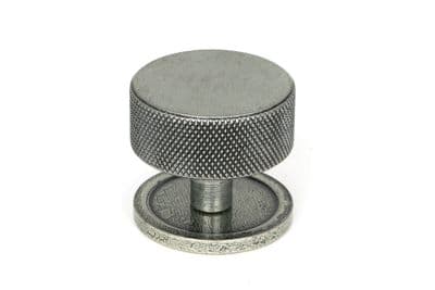 From The Anvil 47088 Pewter Brompton Cabinet Knob - 38mm (Plain)