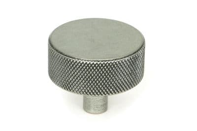 From The Anvil 47089 Pewter Brompton Cabinet Knob - 38mm (No Rose)
