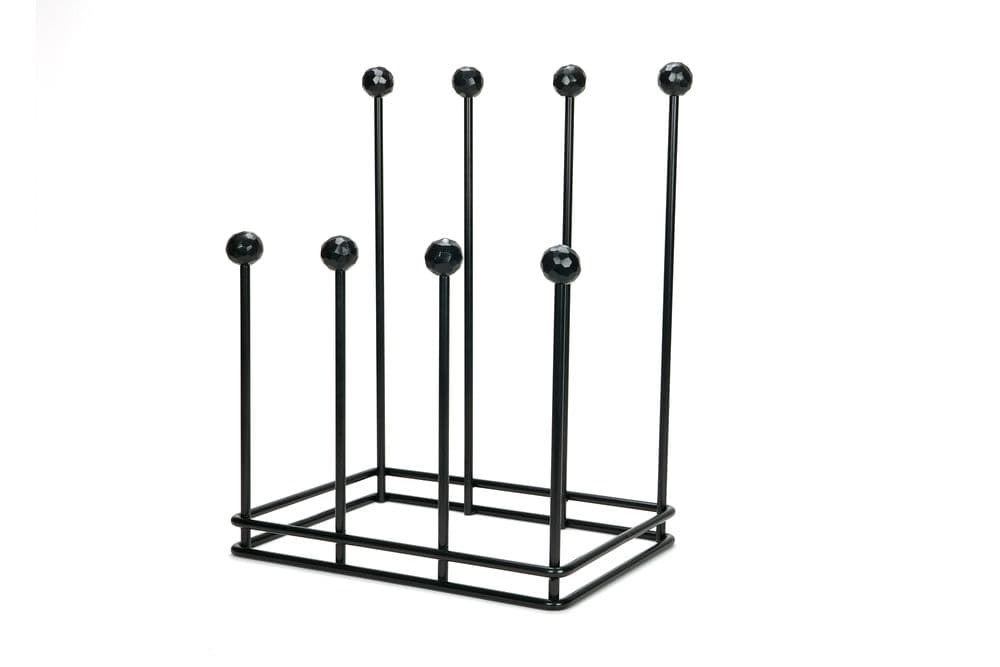 From The Anvil 47106 Matt Black Four Pair Boot Rack