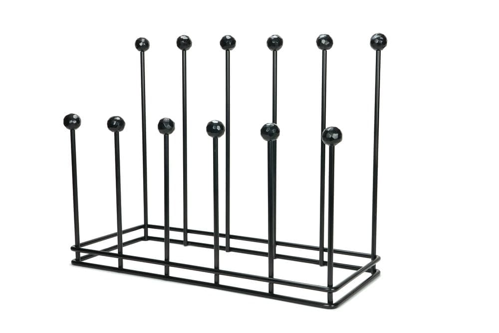 From The Anvil 47108 Matt Black Six Pair Boot Rack