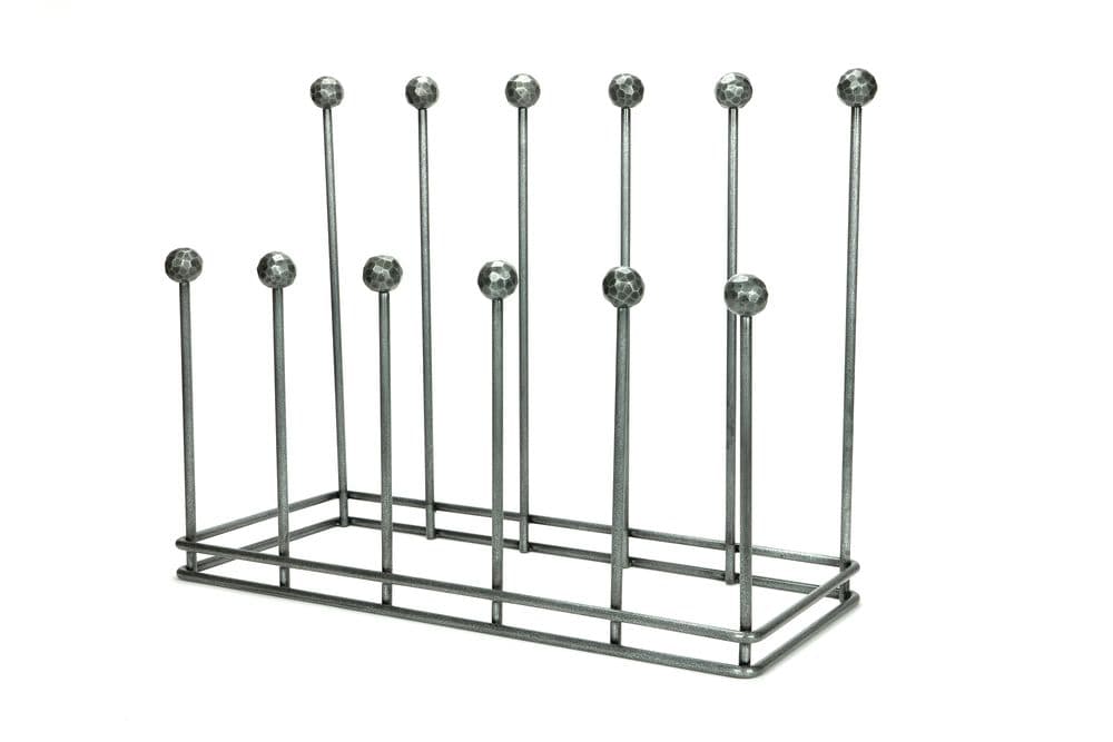 From The Anvil 47109 Pewter Six Pair Boot Rack