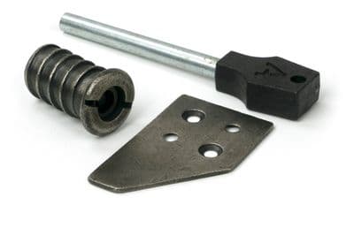 From The Anvil 47129 Antique Pewter Key-Flush Sash Stop