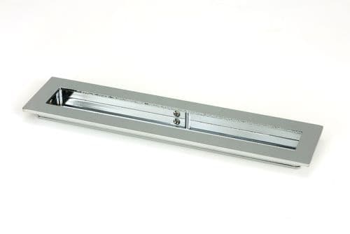 From The Anvil 47178 Polished Chrome 250mm Plain Rectangular Pull