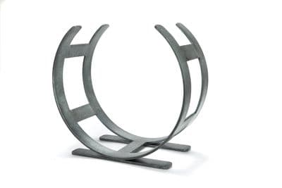 From The Anvil 47210 Pewter Curved Log Holder - Small