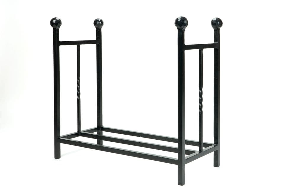 From The Anvil 47213 Matt Black Rectangular Log Holder