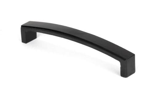 From The Anvil 48353 Black 5 1/2" Ribbed Pull Handle