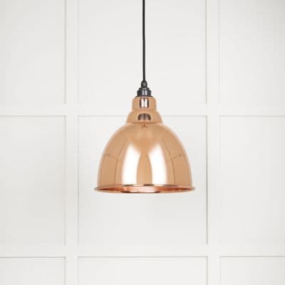 From The Anvil 49500S Smooth Copper Brindley Pendant