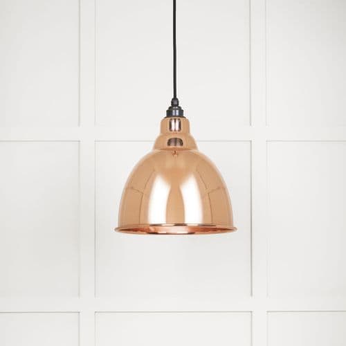 From The Anvil 49500S Smooth Copper Brindley Pendant