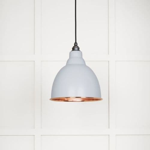 From The Anvil 49500SBI Smooth Copper Brindley Pendant in Birch