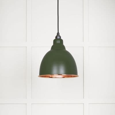 From The Anvil 49500SH Smooth Copper Brindley Pendant in Heath