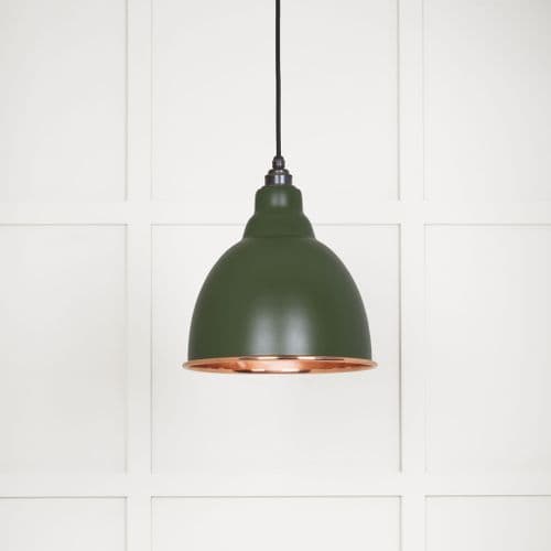 From The Anvil 49500SH Smooth Copper Brindley Pendant in Heath