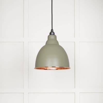 From The Anvil 49500STU Smooth Copper Brindley Pendant in Tump