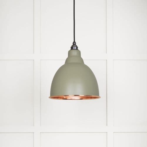 From The Anvil 49500STU Smooth Copper Brindley Pendant in Tump