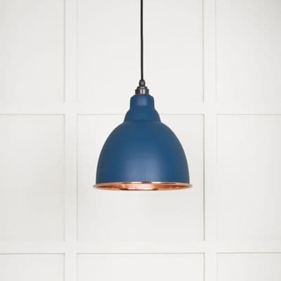 From The Anvil 49500SU Smooth Copper Brindley Pendant in Upstream