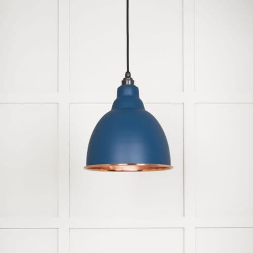 From The Anvil 49500SU Smooth Copper Brindley Pendant in Upstream