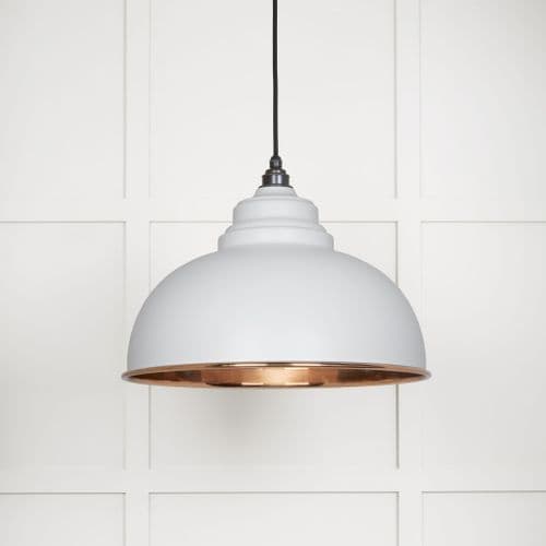 From The Anvil 49501SF Smooth Copper Harborne Pendant in Flock