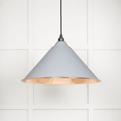 From The Anvil 49503SBI Smooth Copper Hockley Pendant in Birch
