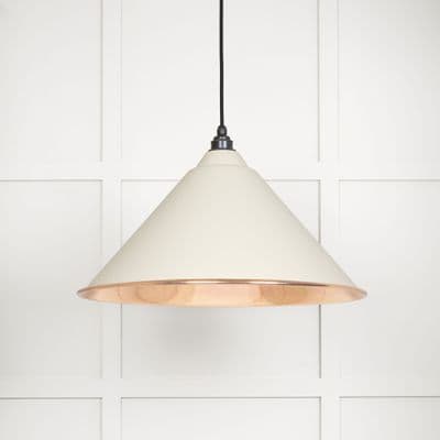 From The Anvil 49503STE Smooth Copper Hockley Pendant in Teasel