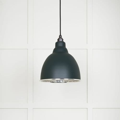 From The Anvil 49504DI Smooth Nickel Brindley Pendant in Dingle