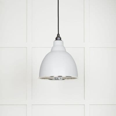 From The Anvil 49504F Smooth Nickel Brindley Pendant in Flock