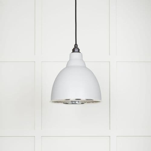 From The Anvil 49504F Smooth Nickel Brindley Pendant in Flock