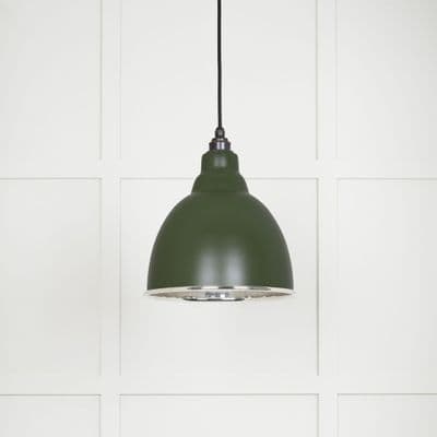 From The Anvil 49504H Smooth Nickel Brindley Pendant in Heath
