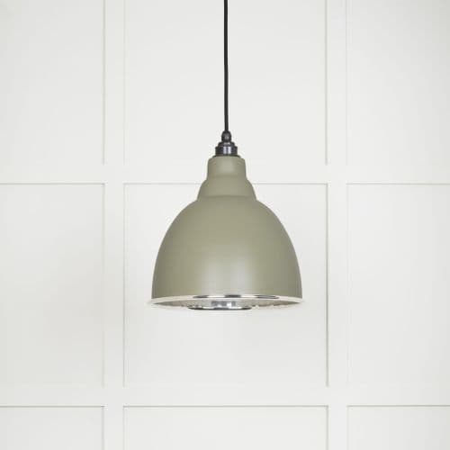 From The Anvil 49504TU Smooth Nickel Brindley Pendant in Tump