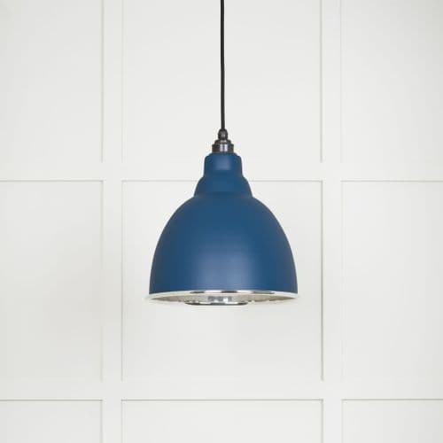 From The Anvil 49504U Smooth Nickel Brindley Pendant in Upstream