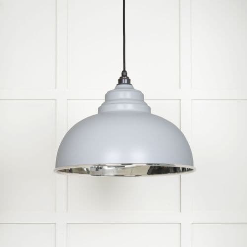 From The Anvil 49505BI Smooth Nickel Harborne Pendant in Birch