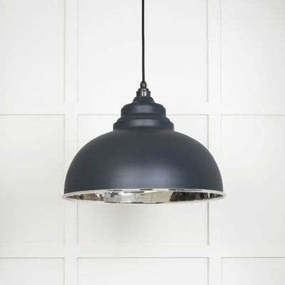 From The Anvil 49505SO Smooth Nickel Harborne Pendant in Soot