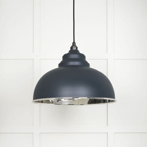 From The Anvil 49505SO Smooth Nickel Harborne Pendant in Soot