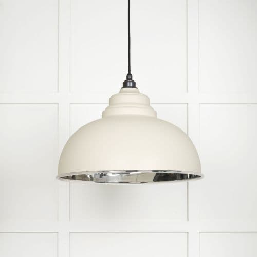 From The Anvil 49505TE Smooth Nickel Harborne Pendant in Teasel