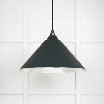 From The Anvil 49506DI Smooth Nickel Hockley Pendant in Dingle