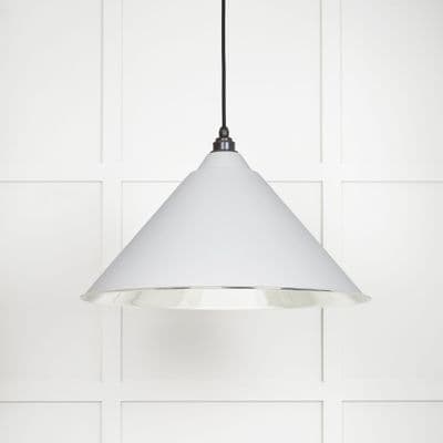 From The Anvil 49506F Smooth Nickel Hockley Pendant in Flock