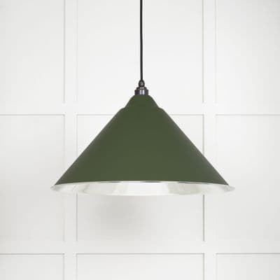 From The Anvil 49506SL Smooth Nickel Hockley Pendant in Slate