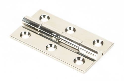 From The Anvil 49584 Polished Nickel 2" Butt Hinge (pair)