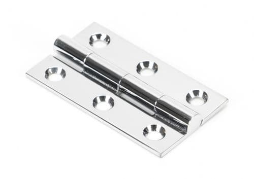 From The Anvil 49586 Polished Chrome 2" Butt Hinge (pair)