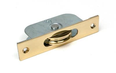From The Anvil 49587 Unlacquered Brass Square Ended Sash Pulley 75kg