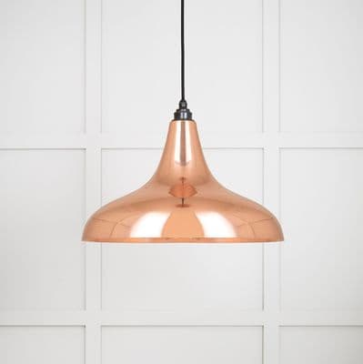 From The Anvil 49720 Smooth Copper Frankley Pendant