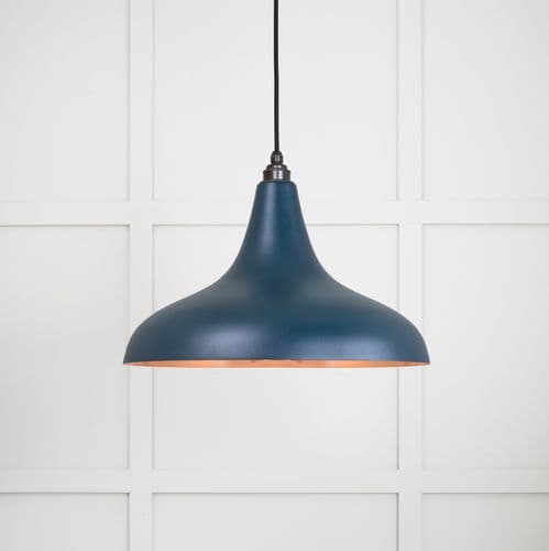 From The Anvil 49720SDU Smooth Copper Frankley Pendant in Dusk